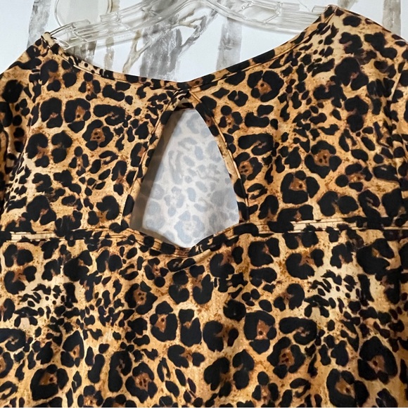 By & By Leopard Print Women's Top - XXL P2P:23” L:25” - Picture 8 of 13